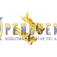 6.3 mm Dişi Terminal Soket 300 Adet İnce Tip Kablo Ucu Pabuç TKS