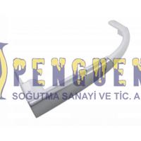 Beko Buzdolabı Alt Kapı Kolu Gri-Beyaz 4326390100
