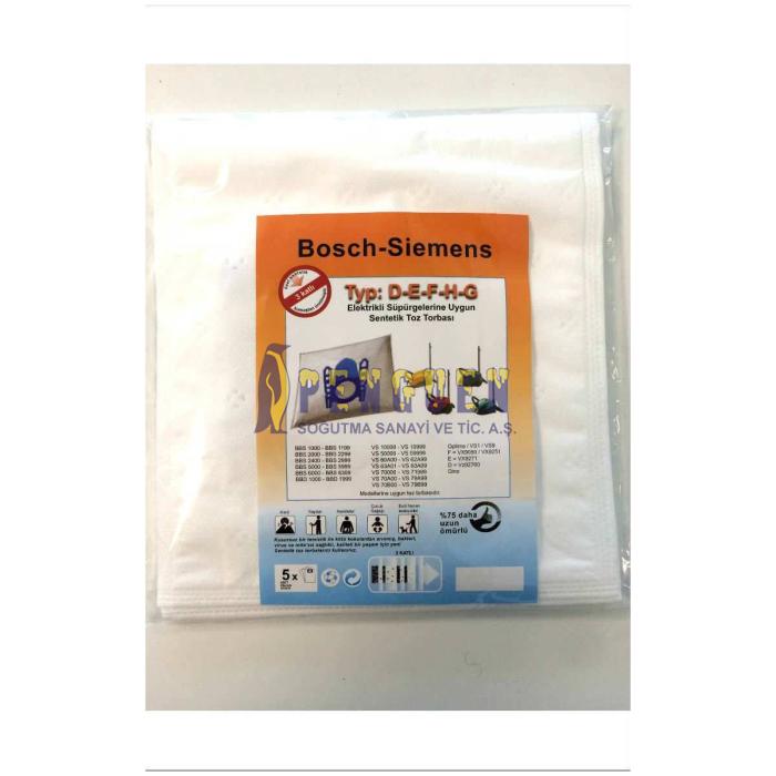 Bosch Elektrik Supurgesi Bez Torba Typ D E F H G 12 71 Tl Kdv