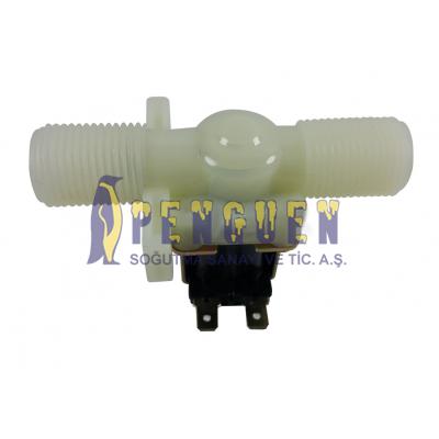 Çamaşır Makinesi Su Giriş Ventili Tekli 1/2-3/4