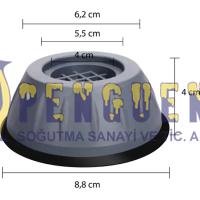 Çamaşır Makinesi Titreşim Önleyici Vantuzlu Ayak 
