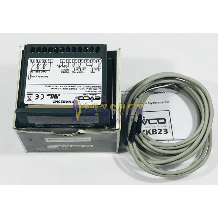 Dijital Termostat Evco Evk 23 Cift Prop 177 12 Tl Kdv