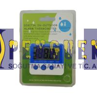 Dijital Termometre -50/+70C Switch ve Alarmlı