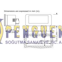 Dijital Termostat Evco Ev3x21n7 Tek Problu Dokunmatik 
