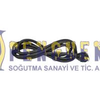 Fişli Kablo 3 Metre Siyah
