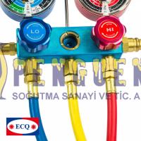 Manifold Seti Hortumlu R1234YF