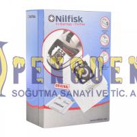 Nilfisk Elite 5 Katlı Pileli Sentetik Torba 1 Paket