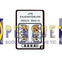 Ocak-Fırın Enjektör 9 luk LPG 