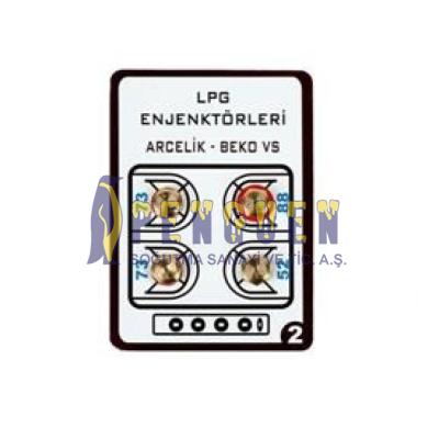Ocak-Fırın Enjektör 9 luk LPG 