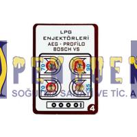 Ocak-Fırın Lpg Enjektör 7 lik 