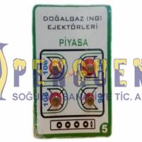 Ocak-Fırın Piyasa (ince tip) Enjektör Doğalgaz 