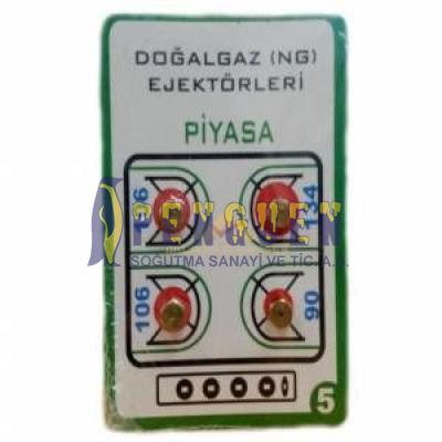 Ocak-Fırın Piyasa (ince tip) Enjektör Doğalgaz 