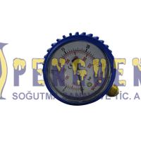 Oksijen Manometresi 0,50x25 Alçak Basınç 