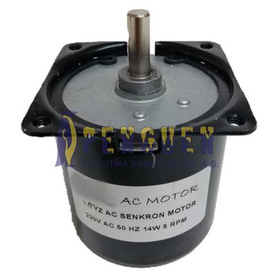 Piliç Çevirme Motoru 60KTZY 220V 14W 2,5R/Min 