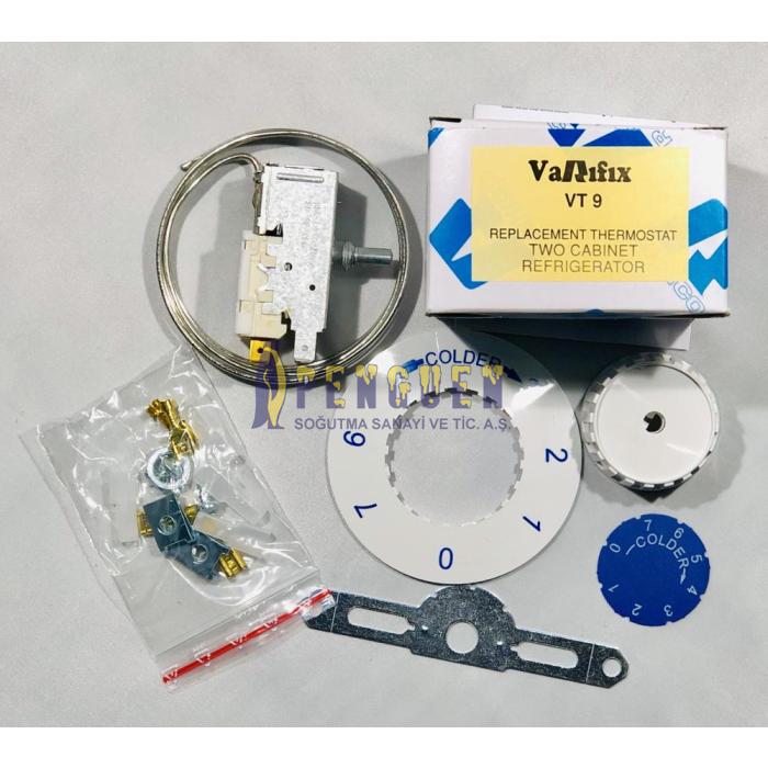 Ranco Vt9 Cift Kapi Buzdolabi Termostati Ev Tipi Kisa Kuyruk 1 20mt 41 53 Tl Kdv