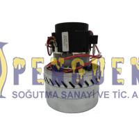 Süpürge Motoru 3 Fan lı 24 V Ametek 063800002.01