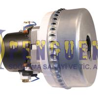 Süpürge Motoru Çift Fanlı 24V Domel 492.3.380