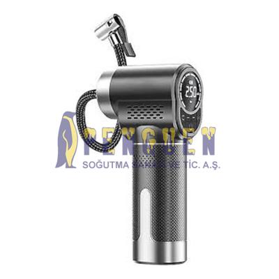 Ally ST 5518 Dijital Göstergeli Şarjlı Taşınabilir Hava Kompresörü Lastik Pompası 