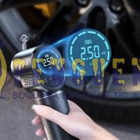 Ally ST 5518 Dijital Göstergeli Şarjlı Taşınabilir Hava Kompresörü Lastik Pompası 