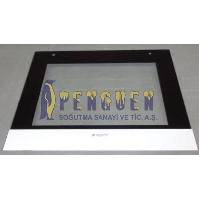 Arçelik 9629 MMB Fırın Ön Kapak Camı 210441655