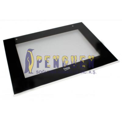 Beko AFE21000S Fırın Ön Kapak Grubu 210442325