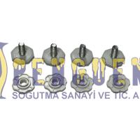 Bosch Çamaşır Makinesi Ayağı 00610643 4 Adet