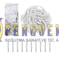Bulaşık Makinesi Sepet Teli Koruyucu Kapak 100 Adet Pas ve Çizik Önleyici Beyaz