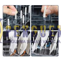 Bulaşık Makinesi Sepet Teli Koruyucu Kapak 100 Adet Pas ve Çizik Önleyici Beyaz