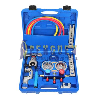 CT-8A Çantalı Manifold Havşa Takım Lı R22 134 404 410A 