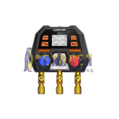 Elitech MS-100 Dijital Manifold Gauge (Hortumsuz)