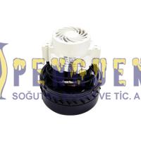 EMB Çift Fanlı Süpürge Motoru 24V