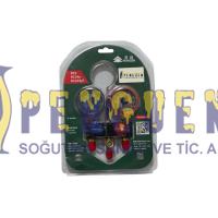 Hongsen HS-M01 R22, R-134A, 1234YF Uyumlu İkili Manifold