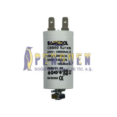 Kondansatör 5 uF 450 V