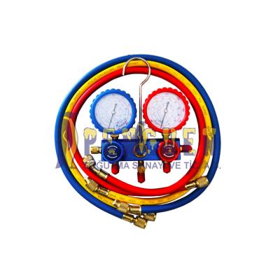 Manifold Seti Hortumulu R-22 R-134 R-404  R-410 