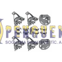 Siemens  Bulaşık Makinesi Sepeti Katlanır Tabaklık Klips Seti 00418675