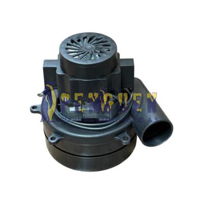 Süpürge Motoru Ametek Çift Fanlı Egzoz lu 24 V 063000001.01