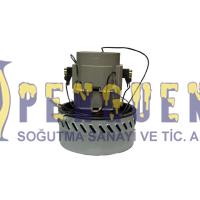 Üniversal Bakır Sargılı-Halı Yıkamalı-Çift Fanlı Elektrikli Süpürge Motoru