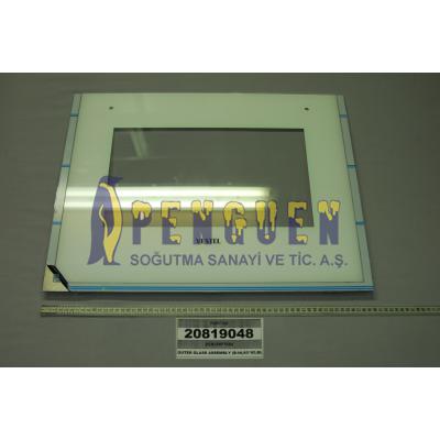 Vestel AFW 601MT Fırın Ön Kapak Camı 20819048