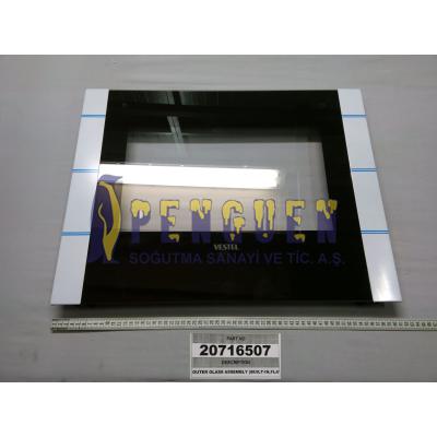 Vestel AFX 602D Fırın Ön camı 20716507