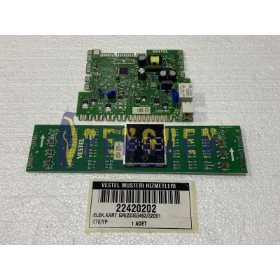 Vestel BM 5302 WIFI Bulaşık Makinesi Ana Kart 22420202