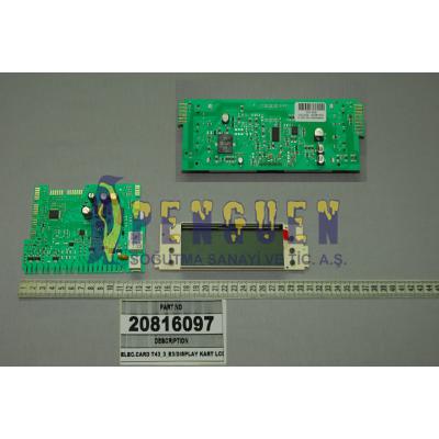 Vestel Bulaşık Makinesi Ana ve Ekran Kartı 20816097