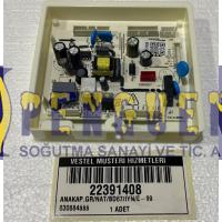 Vestel NF600 E A++ ION Buzdolabı Elektronik Kart 22391408