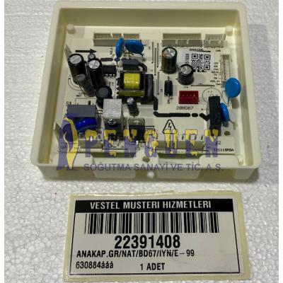 Vestel NF600 E A++ ION Buzdolabı Elektronik Kart 22391408