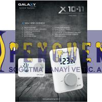Galaxy Energy X11 Kablosuz Dijital Oda Termostatı 