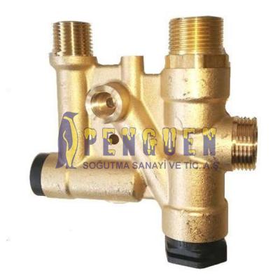 Eca Premix Yoğuşmalı Kombi Sıcak Su Bloğu Pirinç