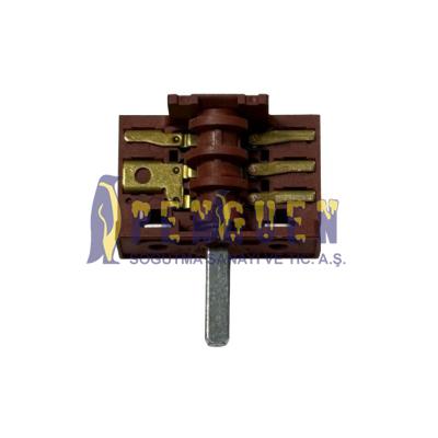 Fırın Komütatör 3 Yollu 17 mm 4 Kademe