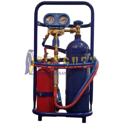 Oksijen Kaynak Seti 5 Litre Geri Tepmeli