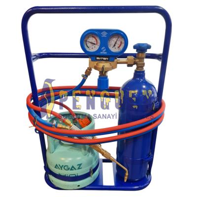 Oksijen Kaynak Seti 5 Litre Piknik Tüplü